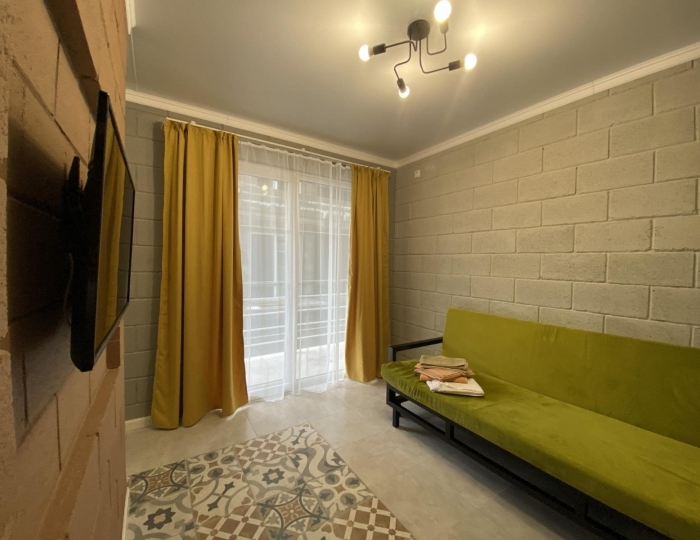 4-местный номер студия с 1 двуспальной кроватью - Отель «Жемчужина Абхазии» Цандрыпш