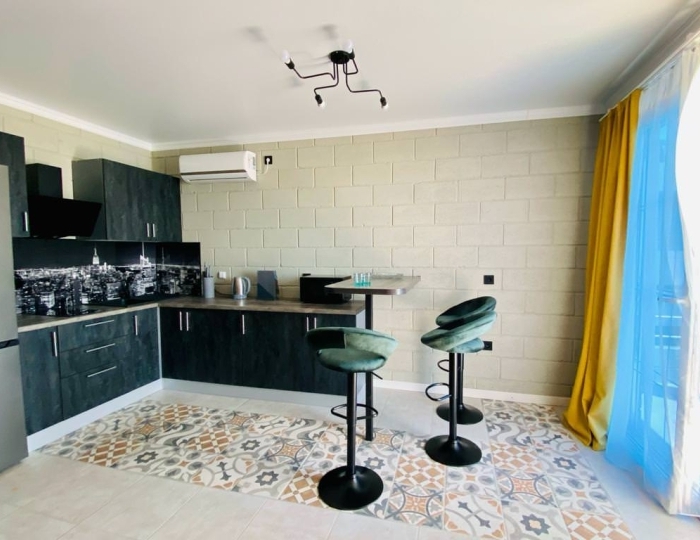 4-местные 2-комнатные апартаменты улучшенные с 1 двуспальной кроватью - Отель «Жемчужина Абхазии» Цандрыпш